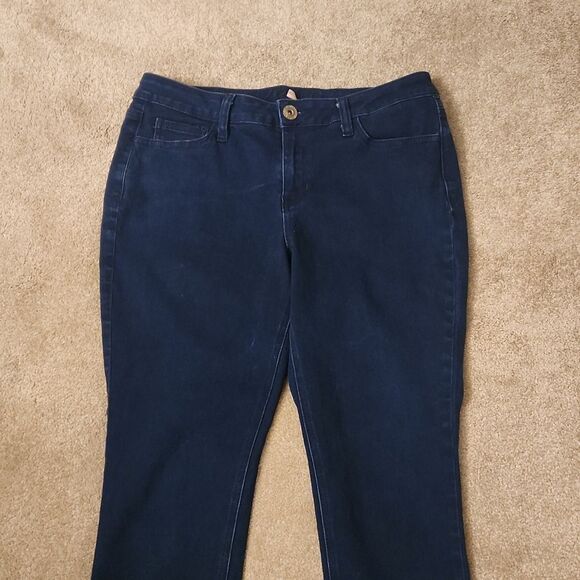 Hydraulic Women's "Nolita" Skinny Ankle Jeans in Dark Wash Size 10P - Picture 2 of 10